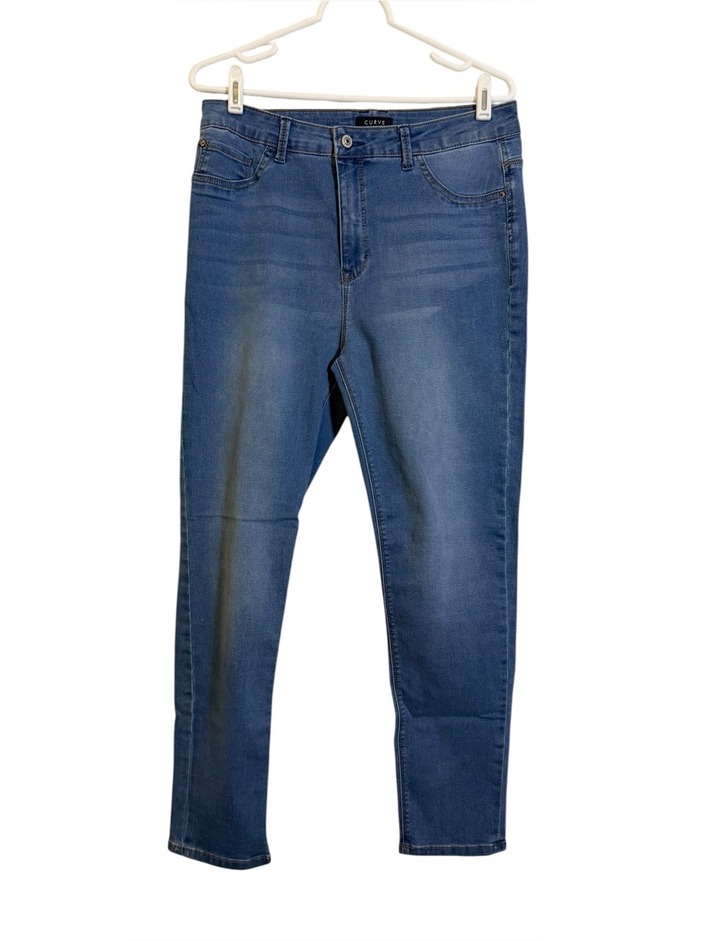 Curve Appeal Blue Skinny Jeans sz 12/31